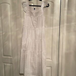 NWT white maxi dress